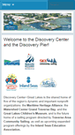 Mobile Screenshot of discoverygreatlakes.org